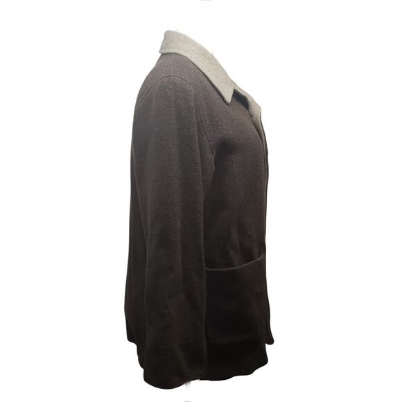 Forecaster of Boston Wool Coat Women’s Sz 14 Vintage Brown Blazer Style USA Made - Picture 2 of 11